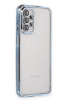 Samsung Galaxy A23 4G Kılıf Lensli Silikon - Açık Mavi