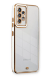 Samsung Galaxy A23 4G Kılıf Liva Lens Silikon - Beyaz