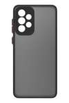 Samsung Galaxy A23 4G Kılıf Montreal Silikon Kapak - Siyah