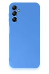 Samsung Galaxy A24 4G Kılıf First Silikon - Mavi