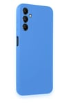 Samsung Galaxy A24 4G Kılıf First Silikon - Mavi