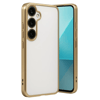 Samsung Galaxy A24 4G Prime Kılıf Lensli Silikon - Gold