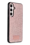 Samsung Galaxy A25 5G Bright Simli Kapak - Pembe