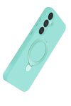 Samsung Galaxy A25 5G Regal Magsafe Standlı Kapak - Su Yeşili