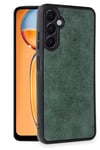 Samsung Galaxy A26 Kılıf Aras Deri Kapak - Koyu Yeşil