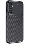 Samsung Galaxy A26 Kılıf Auto Focus Karbon Kapak - Siyah