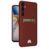 Samsung Galaxy A26 Kılıf Kelvin Kartvizitli Silikon - Bordo