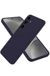Samsung Galaxy A26 Kılıf Nano içi Kadife Silikon - Lacivert