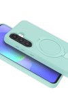 Samsung Galaxy A26 Regal Magsafe Standlı Kapak - Su Yeşili
