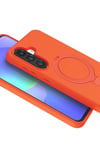 Samsung Galaxy A26 Regal Magsafe Standlı Kapak - Turuncu