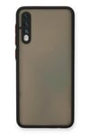 Samsung Galaxy A30S Kılıf Montreal Silikon Kapak - Siyah