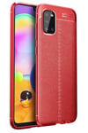 Samsung Galaxy A31 Kılıf Auto Focus Kapak - Kırmızı