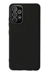 Samsung Galaxy A33 5G Kılıf Lansman Glass Kapak - Siyah