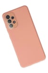 Samsung Galaxy A33 5G Kılıf Lansman Glass Kapak - Pembe