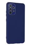 Samsung Galaxy A33 5G Kılıf Lansman Glass Kapak - Sky Blue