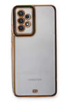 Samsung Galaxy A33 5G Kılıf Liva Lens Silikon - Siyah