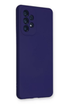 Samsung Galaxy A33 5G Kılıf Nano içi Kadife Silikon - Mor