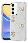 Samsung Galaxy A35 5G Fiyonk Desenli Kapak - Desen 10