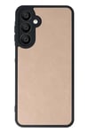 Samsung Galaxy A35 5G Kılıf Aras Deri Kapak - Pudra