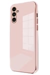 Samsung Galaxy A35 5G Kılıf Volet Silikon - Pembe