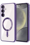 Samsung Galaxy A35 5G Kross Magneticsafe Kapak - Mor