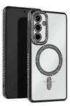 Samsung Galaxy A36 Joke Simli Magneticsafe Kılıf - Siyah
