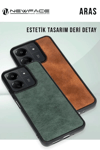 Samsung Galaxy A36 Kılıf Aras Deri Kapak - Bordo