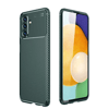 Samsung Galaxy A36 Kılıf Auto Focus Karbon Kapak - Koyu Yeşil
