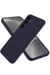 Samsung Galaxy A36 Kılıf First Silikon - Lacivert