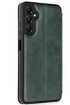 Samsung Galaxy A36 Kılıf Flip Cover - Koyu Yeşil