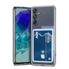 Samsung Galaxy A36 Kılıf Kart Şeffaf Silikon - Şeffaf