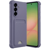 Samsung Galaxy A36 Kılıf Kelvin Kartvizitli Silikon - Lila