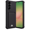 Samsung Galaxy A36 Kılıf Kelvin Kartvizitli Silikon - Siyah