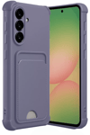 Samsung Galaxy A36 Kılıf Kelvin Kartvizitli Silikon - Lila