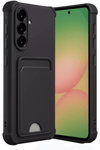 Samsung Galaxy A36 Kılıf Kelvin Kartvizitli Silikon - Siyah