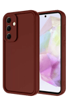 Samsung Galaxy A36 Kılıf Viera Silikon - Bordo