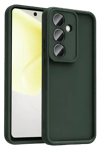Samsung Galaxy A37 5G Viera Silikon - Koyu Yeşil