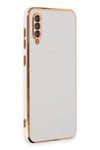 Samsung Galaxy A50 Kılıf Volet Silikon - Beyaz