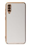 Samsung Galaxy A50 Kılıf Volet Silikon - Beyaz