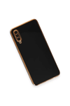 Samsung Galaxy A50 Kılıf Volet Silikon - Siyah