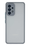 Samsung Galaxy A53 5G Kılıf Montreal Silikon Kapak - Gri