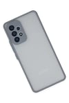 Samsung Galaxy A53 5G Kılıf Montreal Silikon Kapak - Gri
