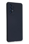 Samsung Galaxy A53 5G Kılıf Nano içi Kadife Silikon - Lacivert
