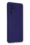 Samsung Galaxy A53 5G Kılıf Nano içi Kadife Silikon - Mor