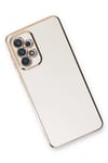 Samsung Galaxy A53 5G Kılıf Volet Silikon - Beyaz