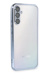 Samsung Galaxy A54 5G Kılıf Lensli Silikon - Açık Mavi