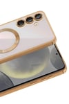 Samsung Galaxy A54 5G Kross Magneticsafe Kapak - Çöl Titanyum