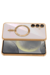 Samsung Galaxy A54 5G Kross Magneticsafe Kapak - Çöl Titanyum