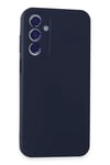 Samsung Galaxy A55 5G Kılıf First Silikon - Lacivert