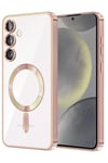 Samsung Galaxy A55 5G Kross Magneticsafe Kapak - Rose